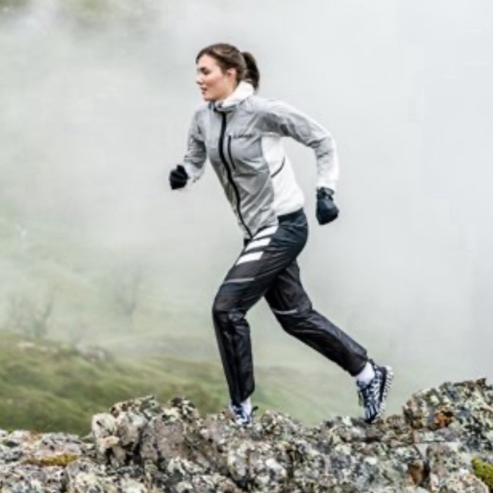 Adidas Terrex Agravic Pro Octa Insulation Windweave White Running Jacket